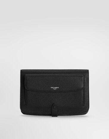 Dolce & Gabbana Calfskin clutch bag Black BM2770A0370