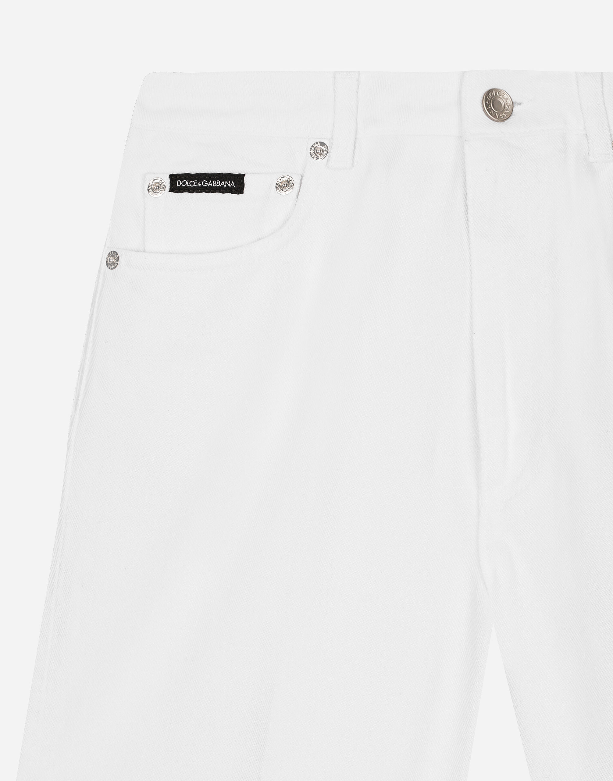 DOLCE & GABBANA フレア カハシン ハンツ FTC0VTFUFJR W0001 Flared denim jeans in Multicolor for Women | Dolce&Gabbana®