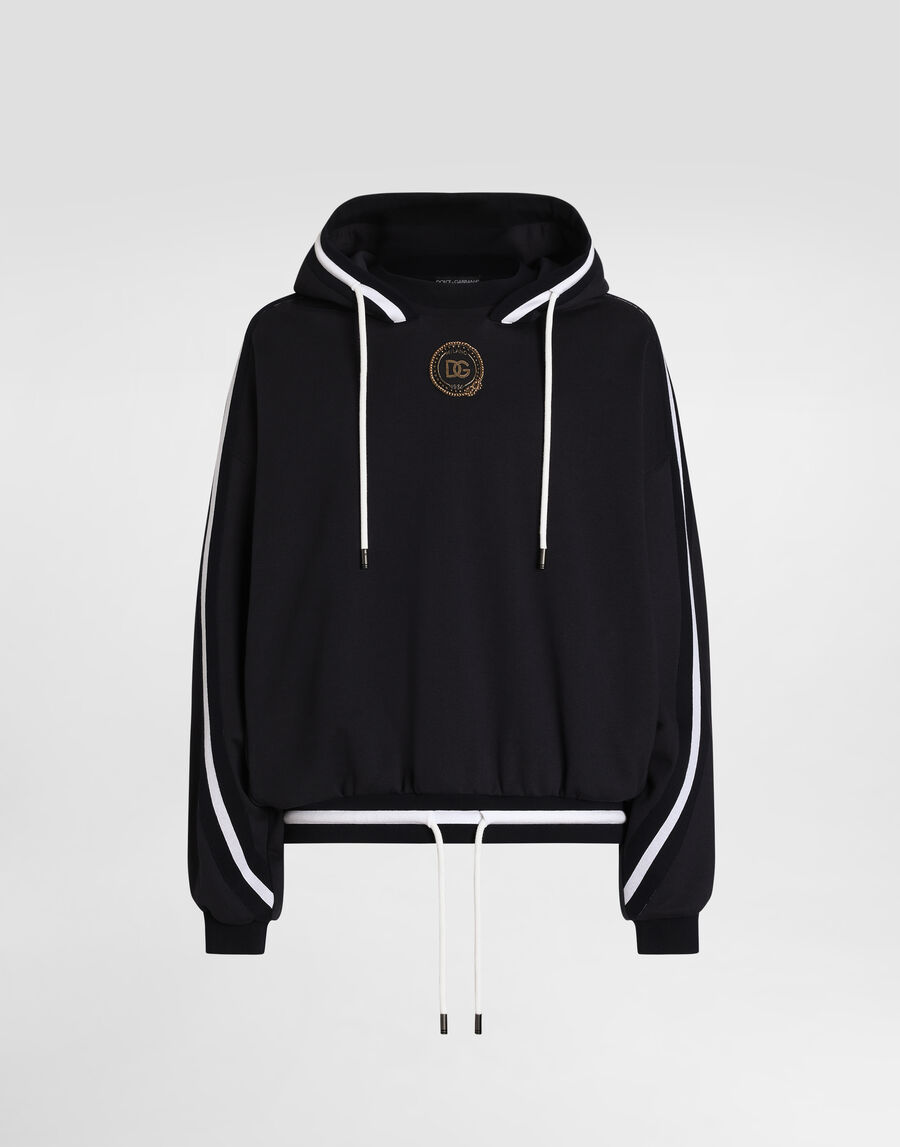 Cotton hooded sweatshirt