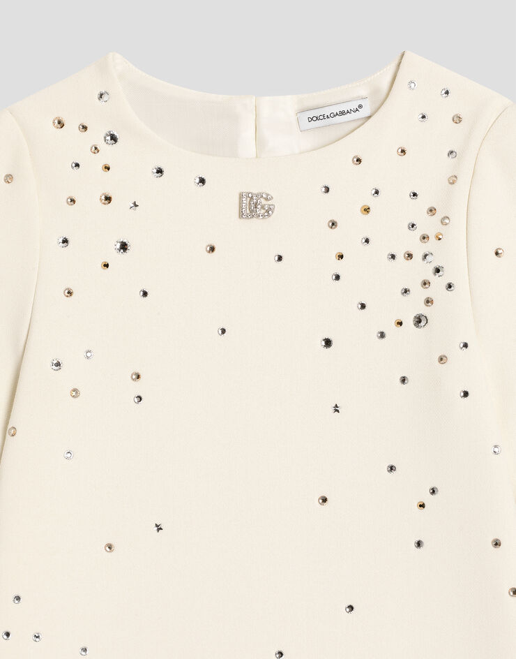 Dolce & Gabbana Cady dress White L54DL9FURMM