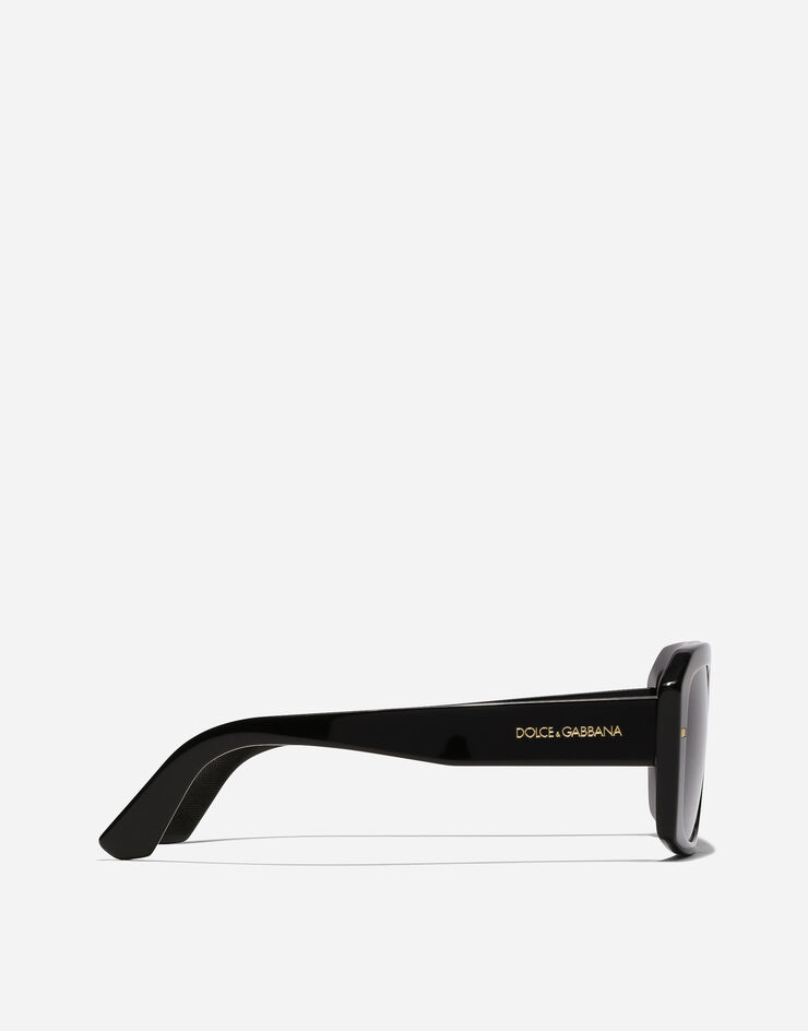 Dolce & Gabbana Sonnenbrille Sartoriale Lusso Schwarz VG443AVP187
