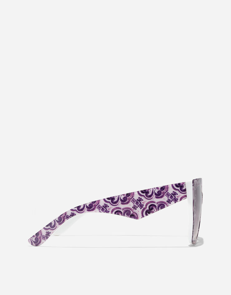 Dolce & Gabbana Maiolica viola sunglasses Violet maiolica print VG4438VP9U6