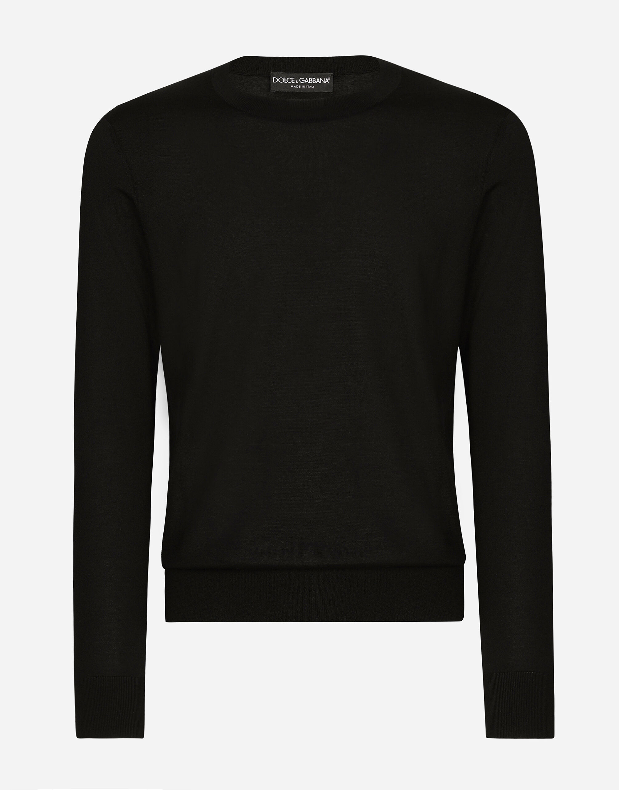 Dolce and gabbana black jumper sales