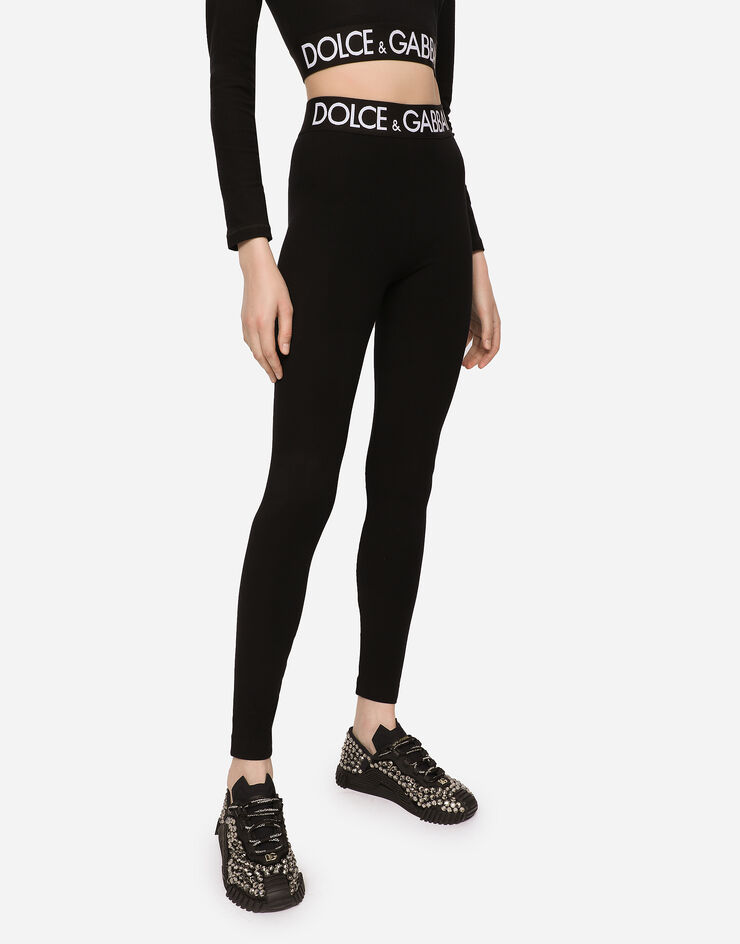 Dolce & Gabbana Leggings logo - ShopStyle