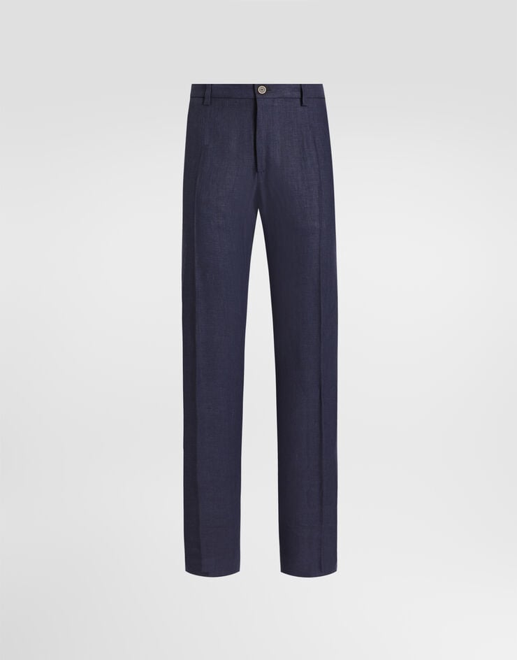Dolce & Gabbana Linen pants Dolce & Gabbana Linen pants Blue GY6IETGK320