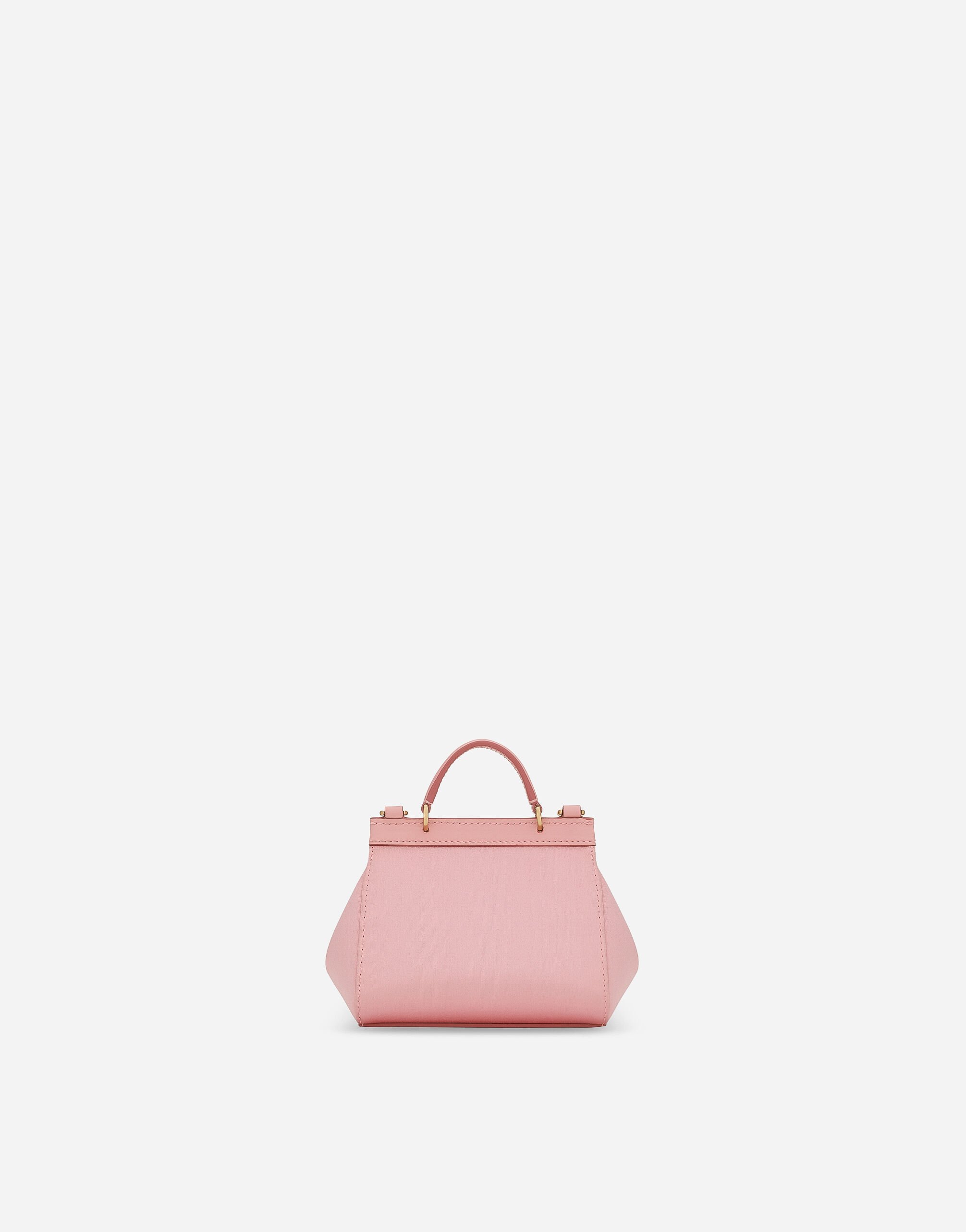 Mini Sicily handbag in Pink for Girls Dolce Gabbana US