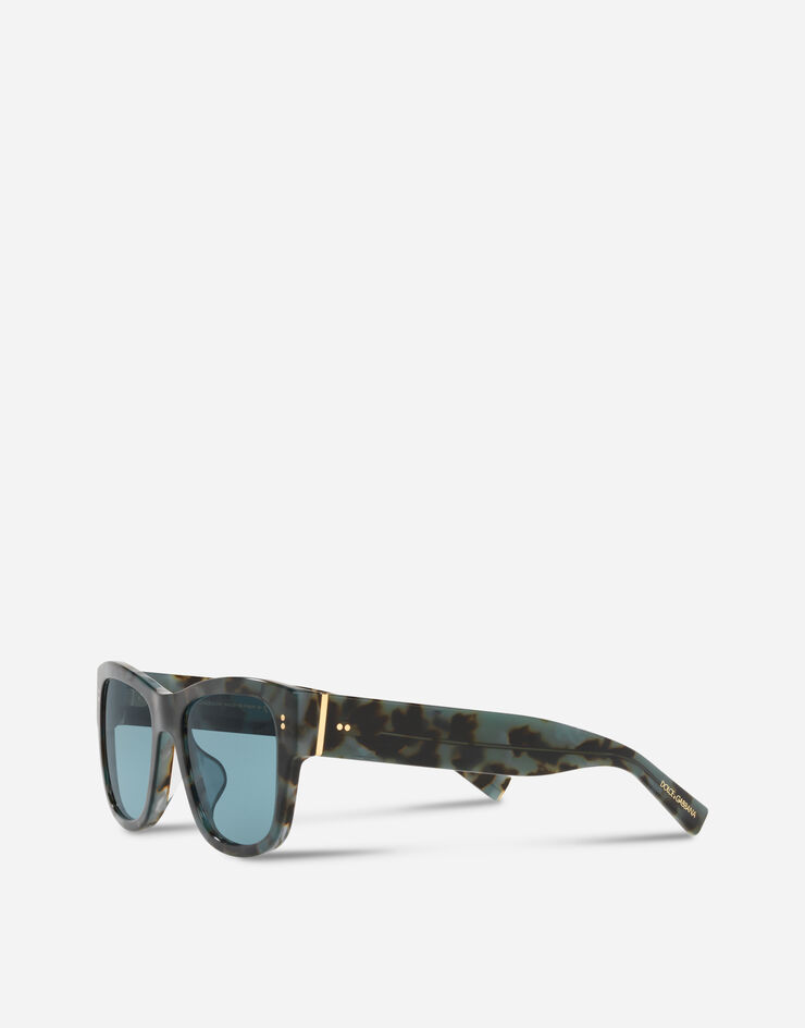Eccentric sartorial | US HAVANA BLUE Dolce&Gabbana® sunglasses for in