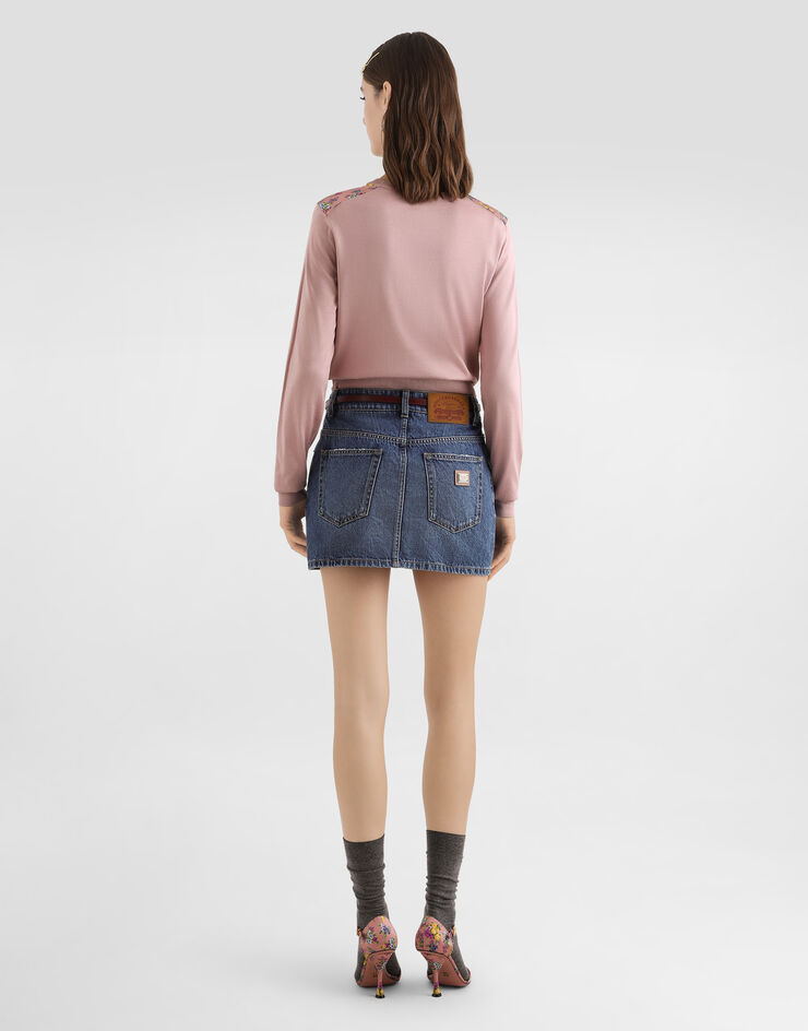 Dolce & Gabbana Small floral-print silk satin pullover Dolce & Gabbana Small floral-print silk satin pullover Multicolor FXX77TJBSOQ