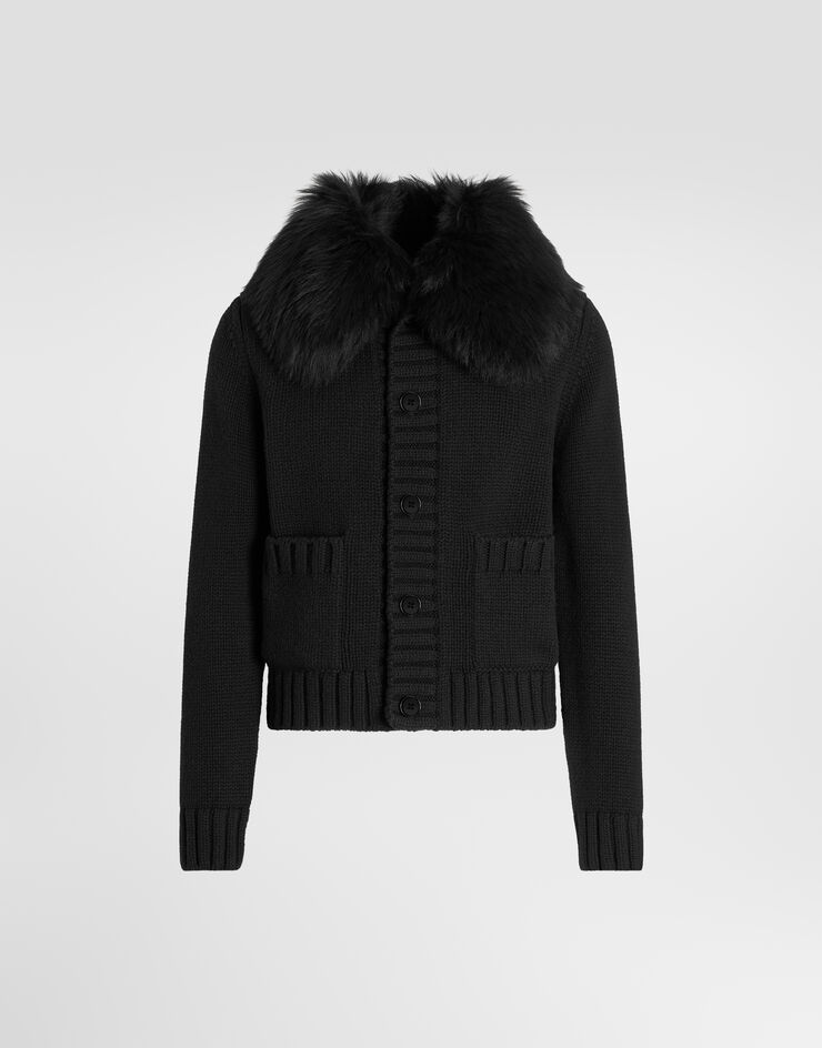 Dolce & Gabbana Virgin wool jacket Black GXVCBZJDVBZ