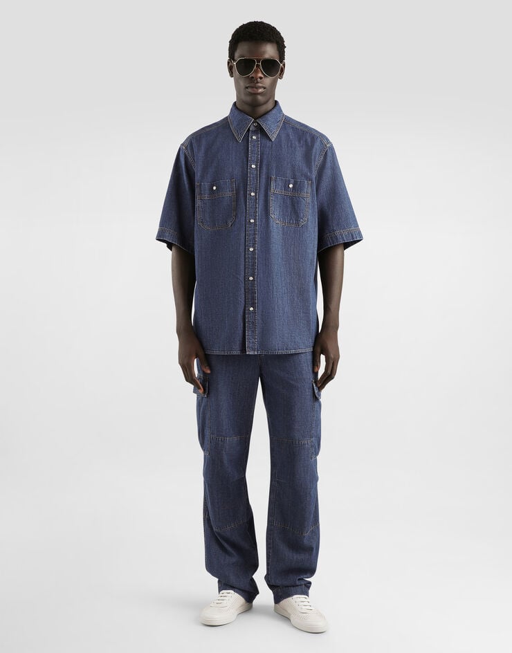 Dolce & Gabbana Denim trousers Multicolor GP1E5DG8OM1