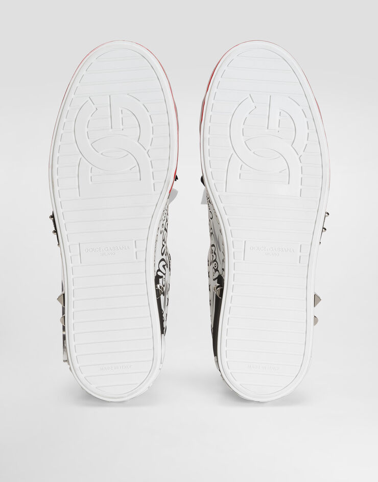 Dolce & Gabbana سنيكر Portofino من جلد عجل Multicolor CS2466A0986