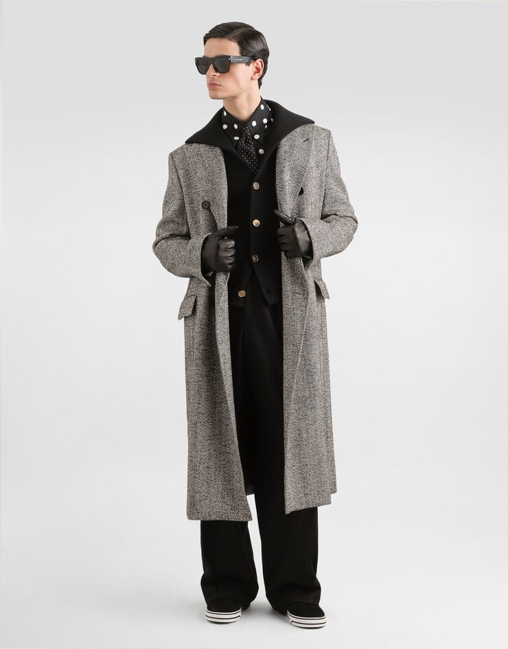 Dolce & Gabbana Virgin wool cardigan with embroidery Dolce & Gabbana Virgin wool cardigan with embroidery Black GXVGPZJDVGI