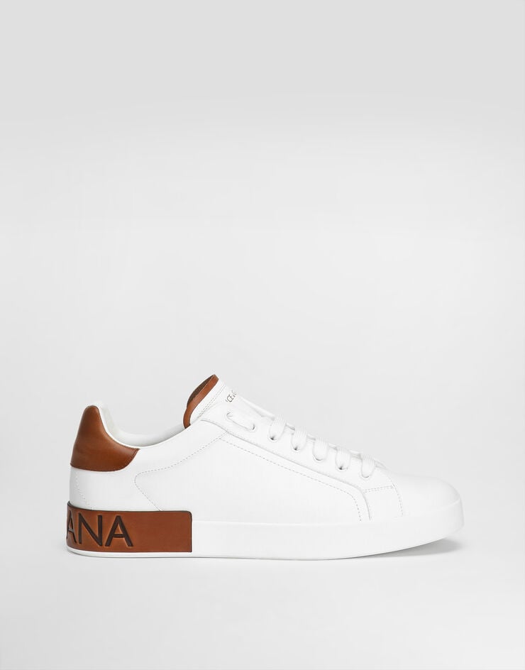 Dolce & Gabbana Portofino 小牛皮运动鞋 白 CS2278A9U73