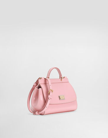 Dolce & Gabbana Patent leather mini Sicily bag Pink EB0003A1067