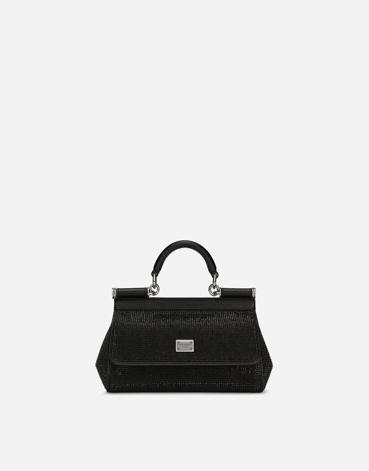 Dolce & Gabbana KIM DOLCE&GABBANA Маленькая сумка Sicily с короткой ручкой черный BB7116AN154