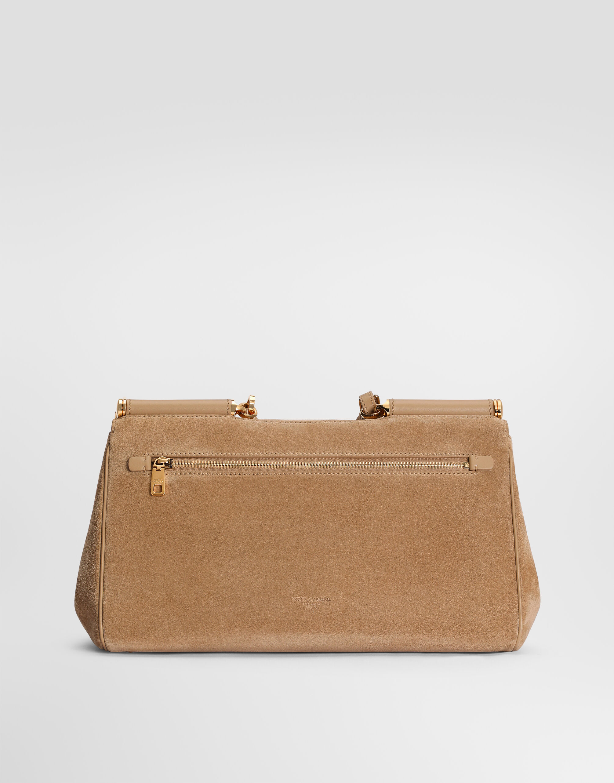 Medium My Sicily handbag in split calfskin in Multicolor for Women