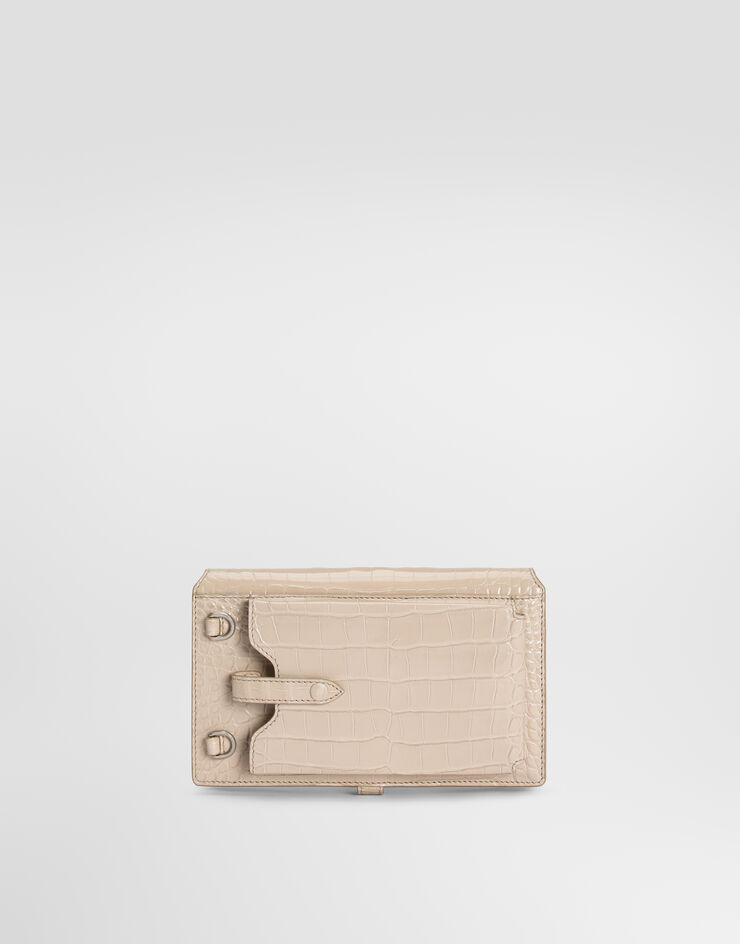 Dolce & Gabbana Alligator crossbody minibag Dolce & Gabbana Alligator crossbody minibag Beige BM2766A2T69