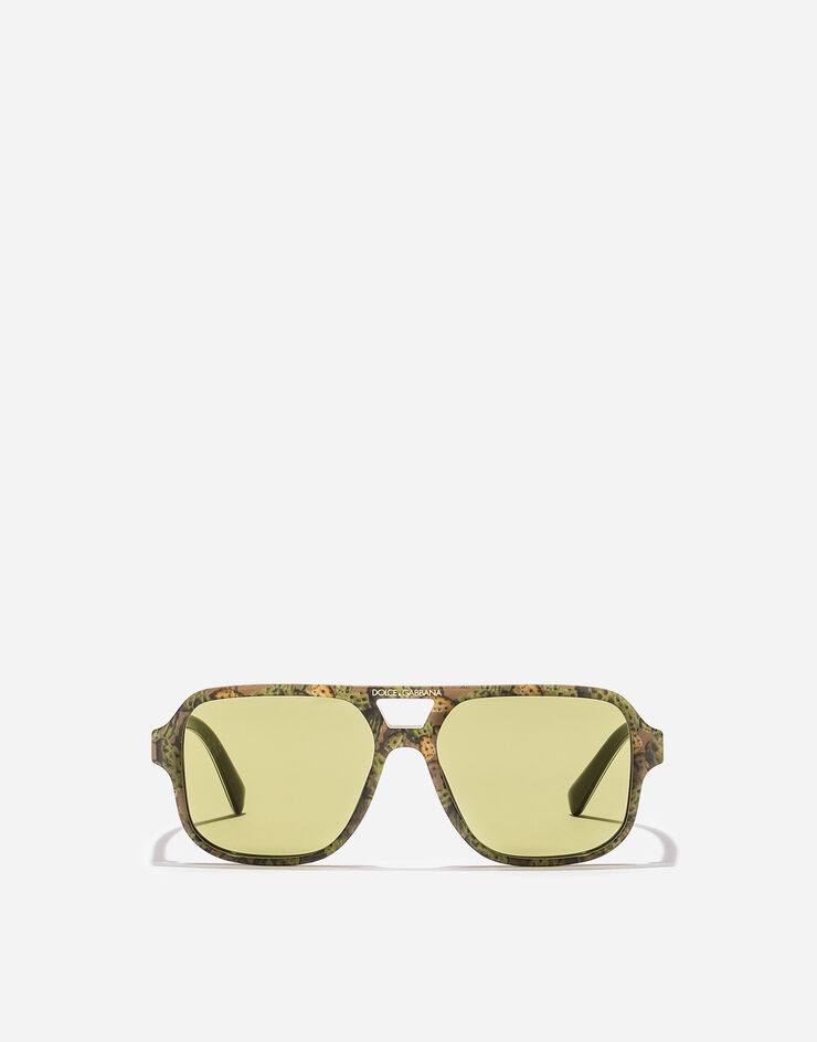 Dolce & Gabbana DG Mini Me Sunglasses Print green figs VG400NVP882