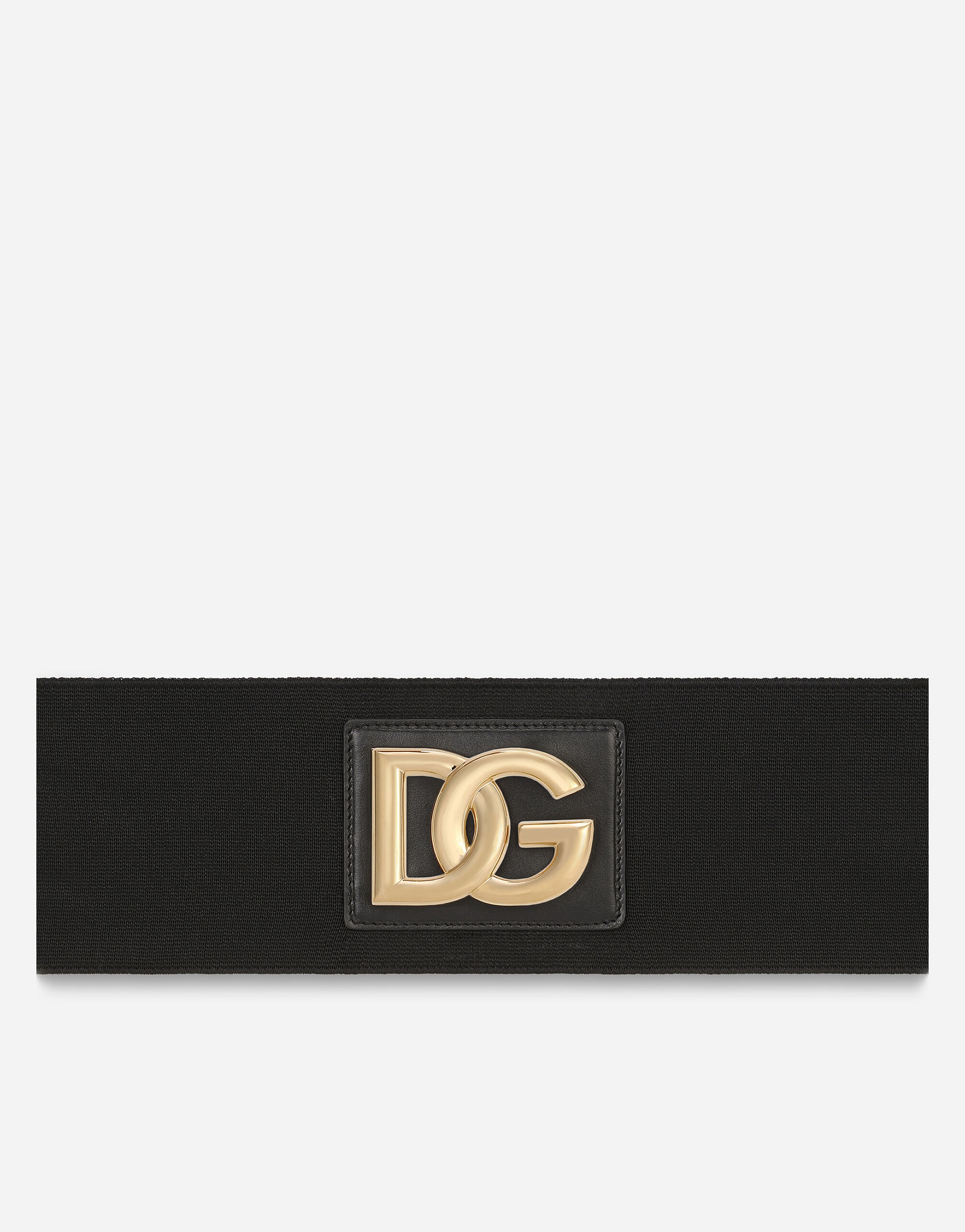 Stretch band belt with DG logo