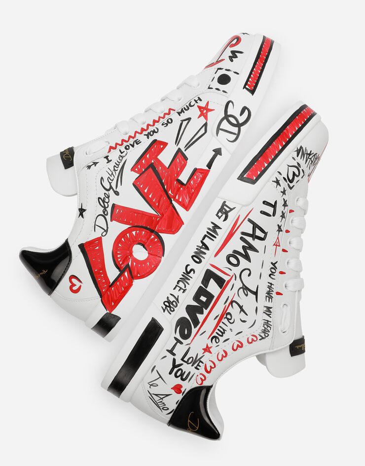 Dolce & Gabbana Sneaker Portofino Love DG Mehrfarbig CK1563B7140