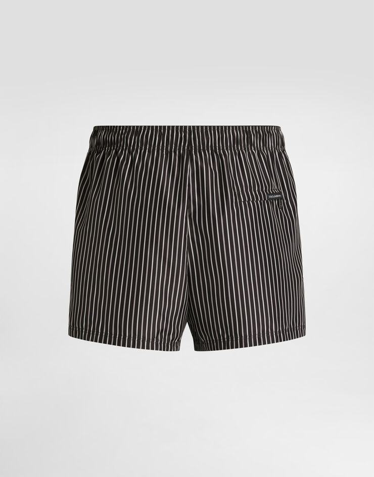 Dolce & Gabbana Stripe-print short swim boxers Multicolor M4F34TISMK0