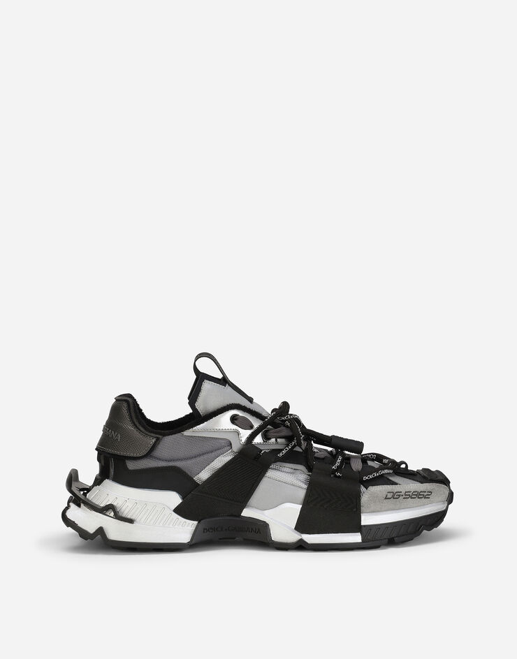 Dolce & Gabbana SNEAKER BASSA Black/Silver CS1963AQ393
