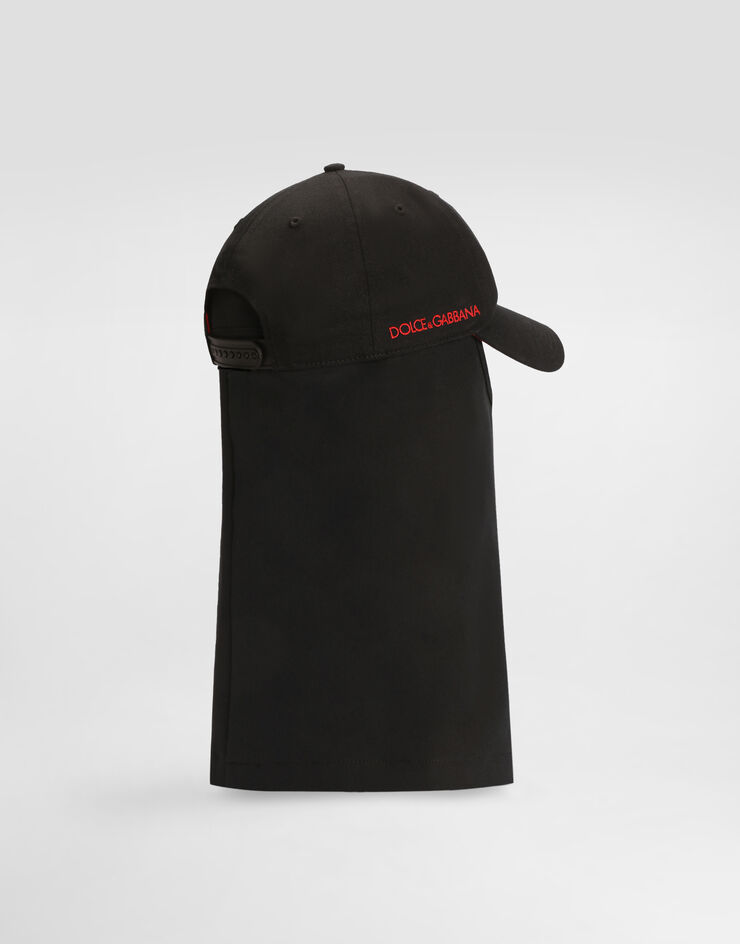 Dolce & Gabbana Dolce&Gabbana X ’47 New York Mets Drill Balaclava Black IH153MGI224