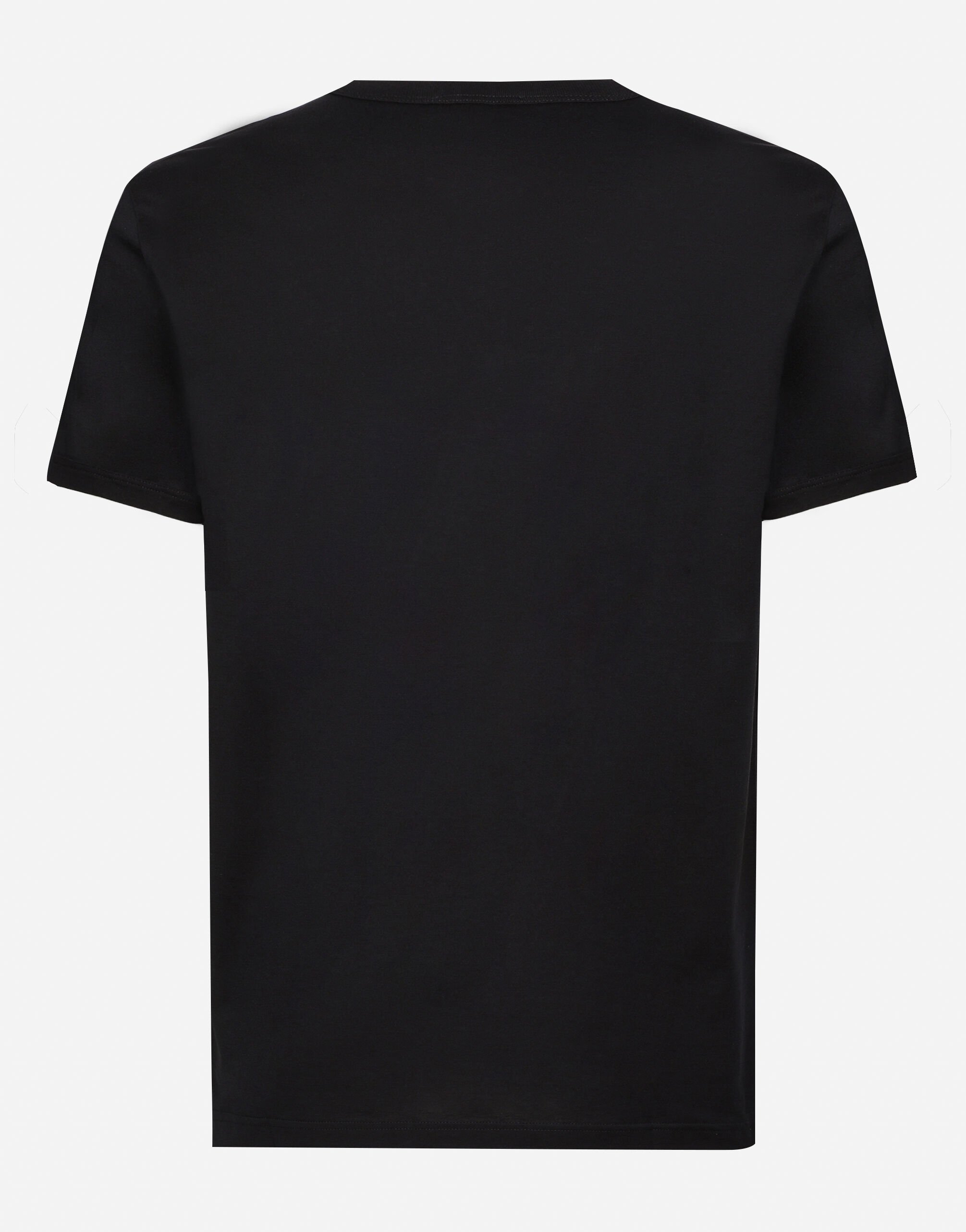 Cotton t-shirt in Blue for Men | Dolce&Gabbana® US