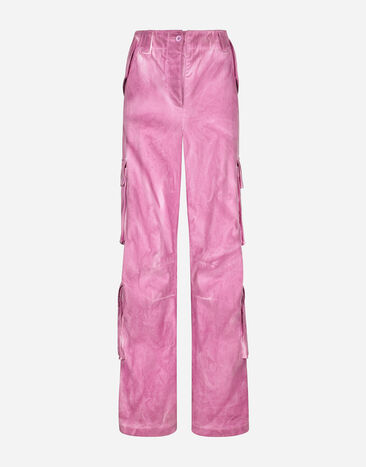 Dolce & Gabbana Cotton cargo pants Print FTC63THI1BE