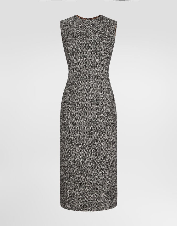 Dolce & Gabbana Kleid aus Wollmischung Dolce & Gabbana Kleid aus Wollmischung Mehrfarbig F622STFMZAK