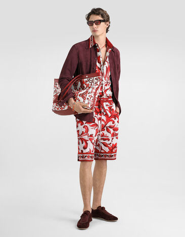 Dolce & Gabbana Martini suede shirt Dolce & Gabbana Martini suede shirt Purple G5OS7LHUL1O