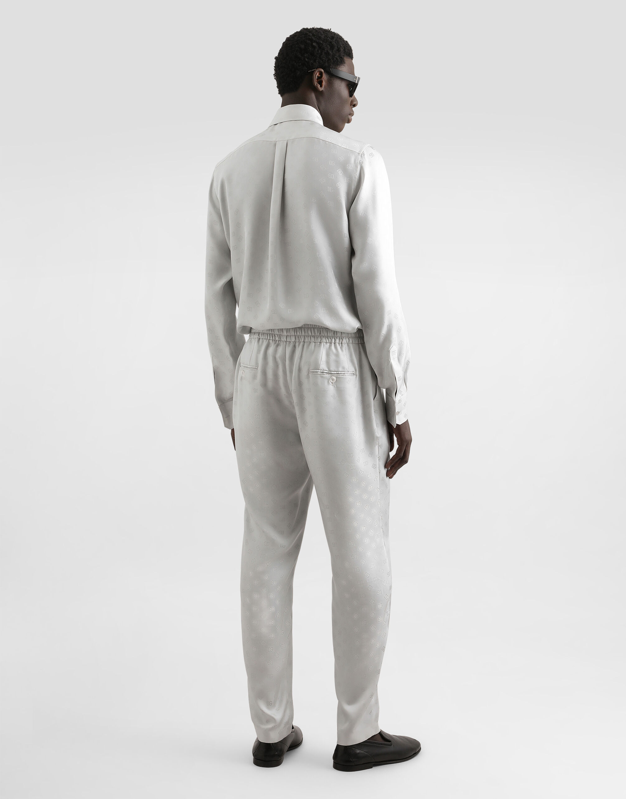 DG logo jacquard trousers - thumbnail 10
