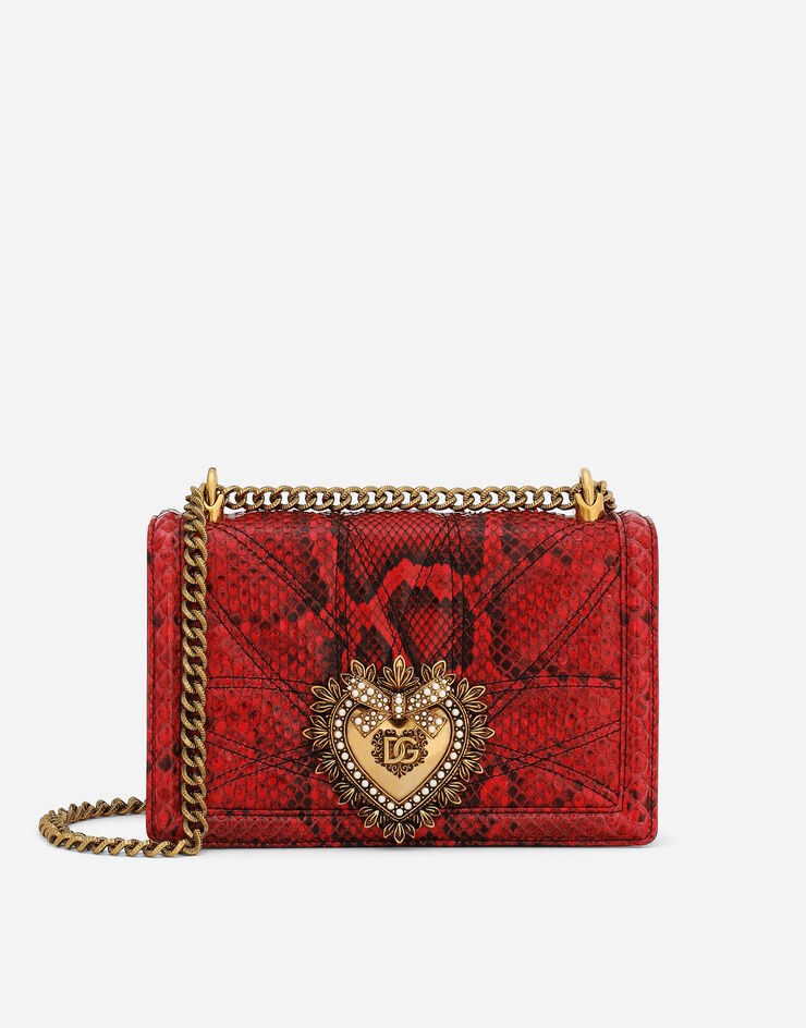 Dolce&Gabbana Medium Devotion shoulder bag Red BB7158A2Y43