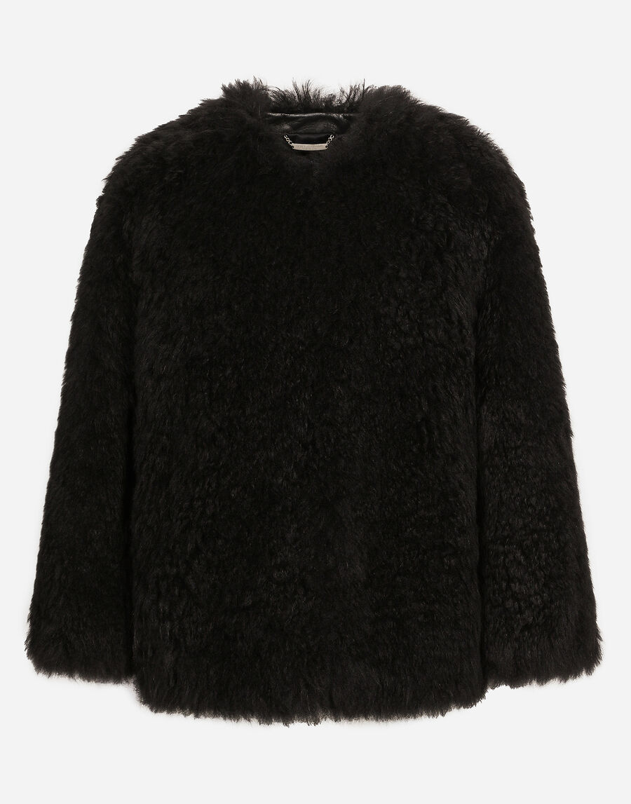 Goat hair cashmere jacket