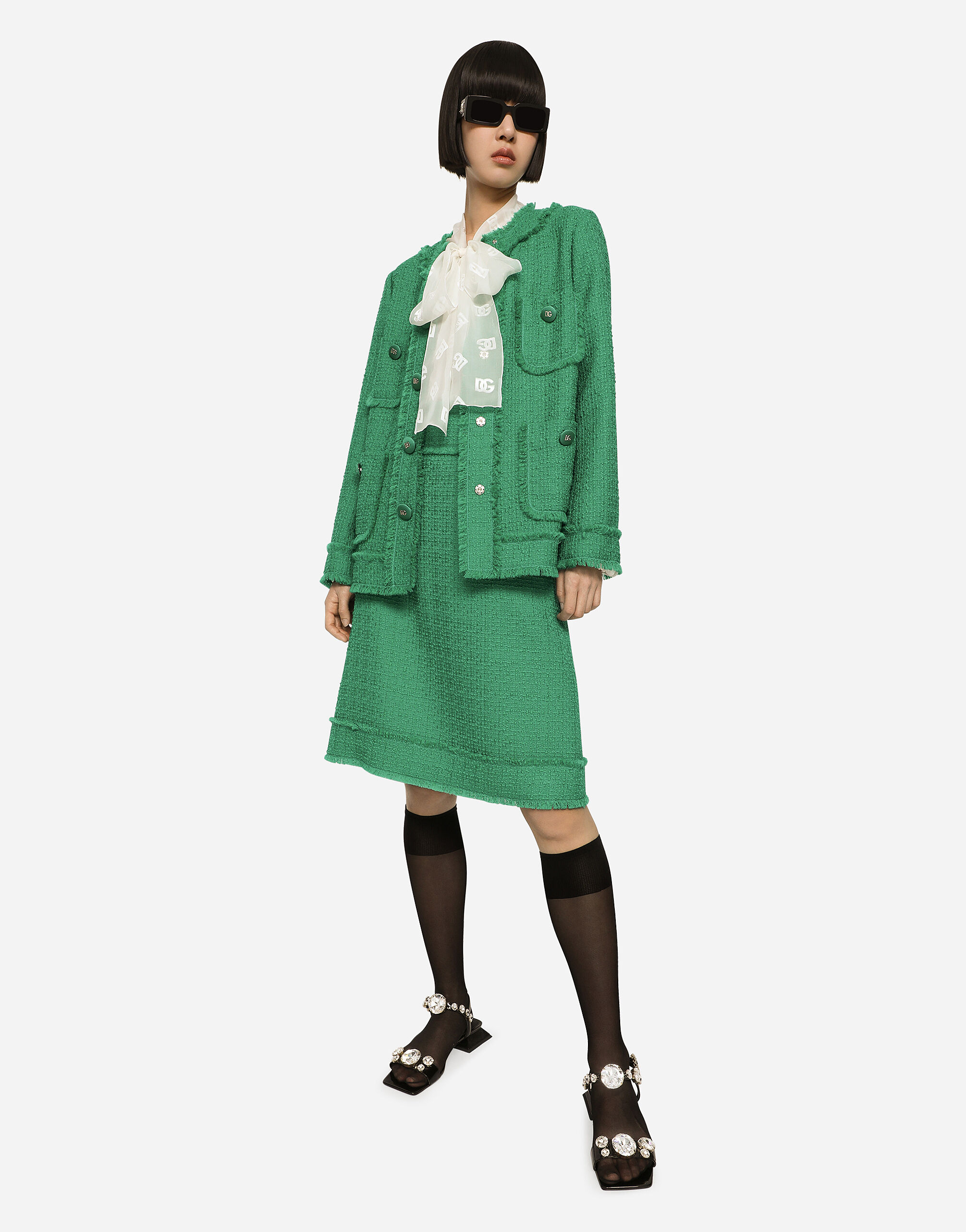 Dolce and on sale gabbana green jacket