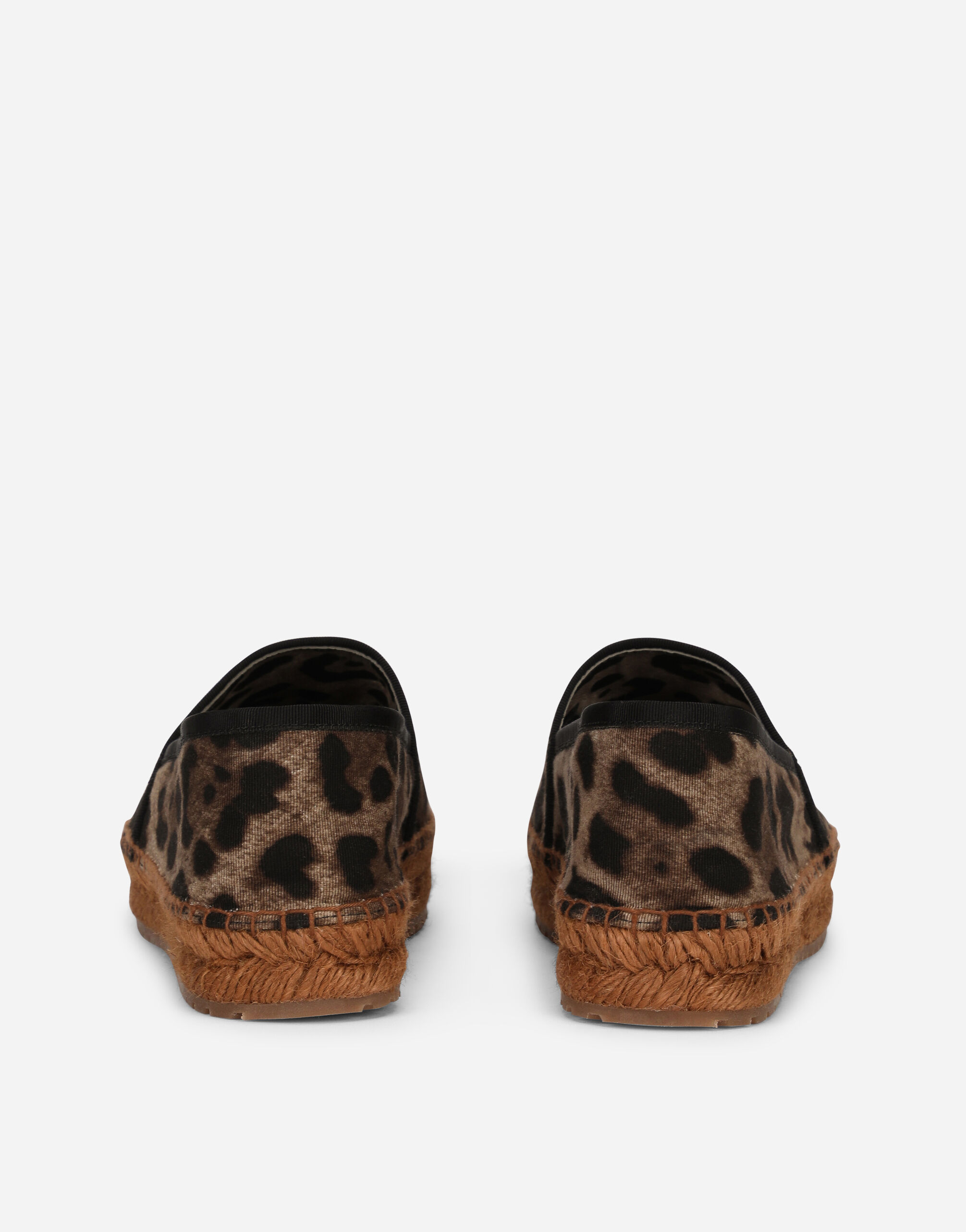 Leopard top skin espadrilles