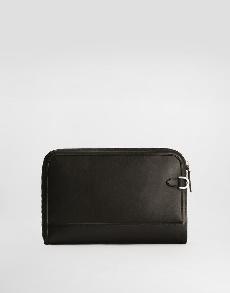 Dolce & Gabbana Atene plongé calfskin clutch bag Multicolor BM2528AN419