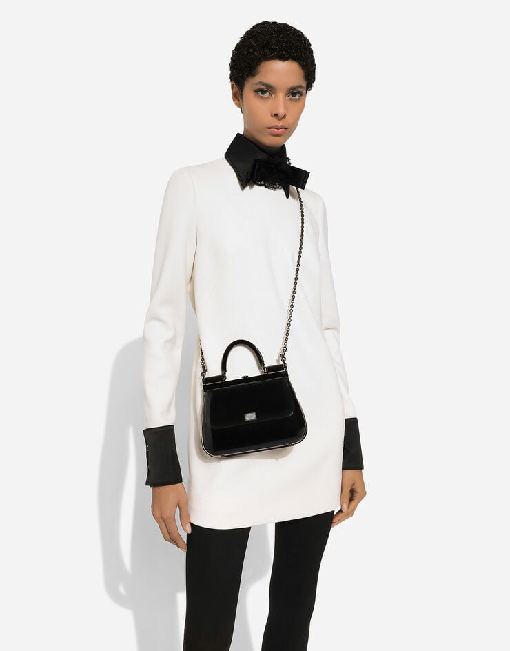 Dolce & Gabbana حقيبة يد سيسيلي بوكس أسود BB7628AU640