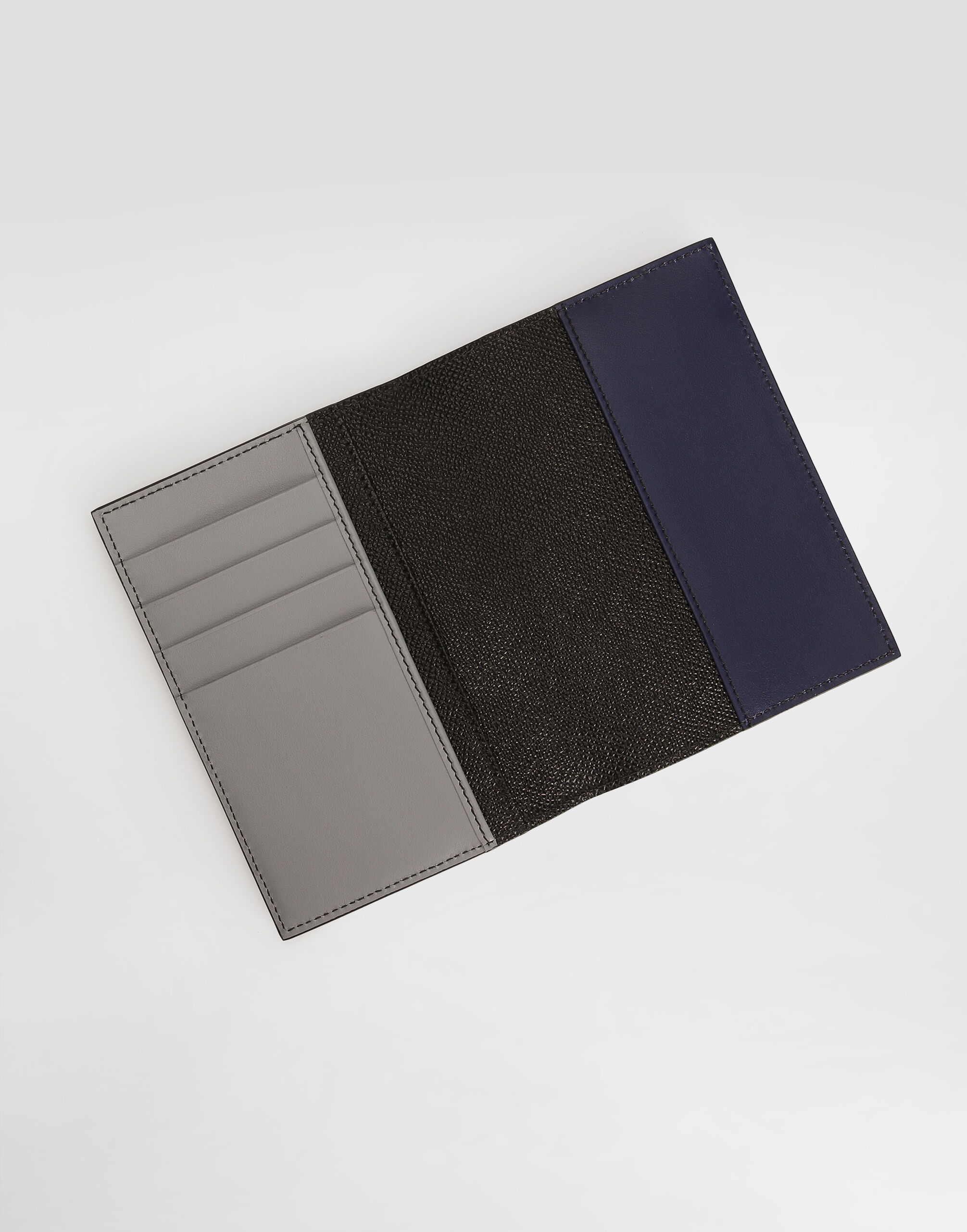 Dauphine passport holder in Black for Men | Dolce&Gabbana® US