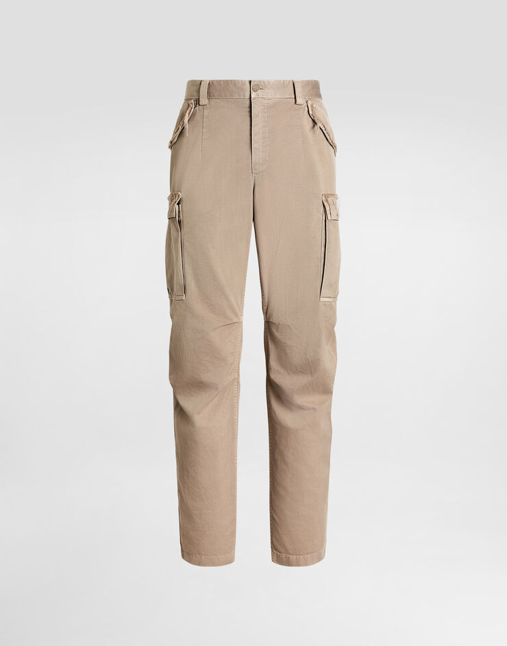 Dolce & Gabbana Cotton trousers Beige GVL5ATG8NU3