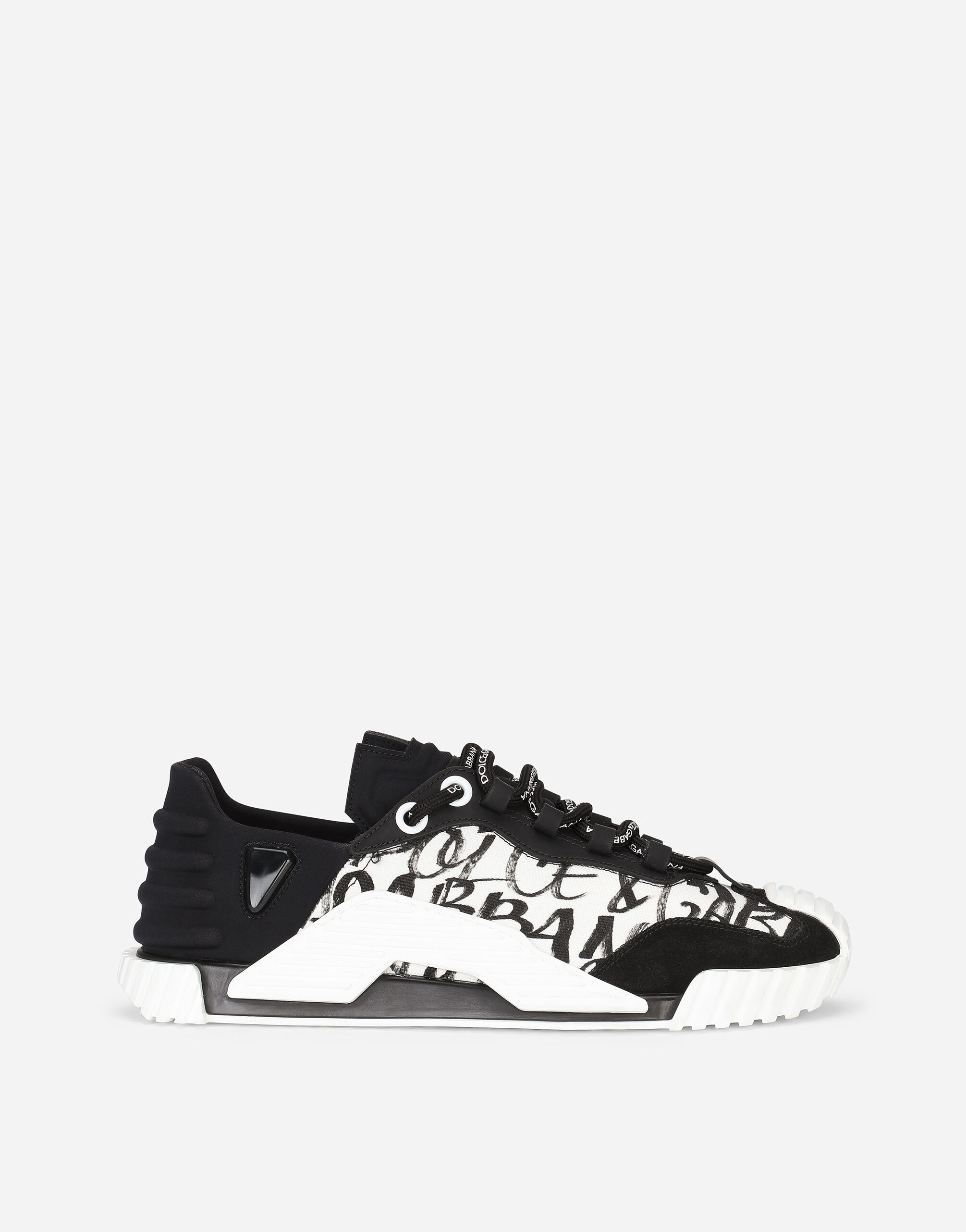 Dolce & gabbana best sale logo print sneaker