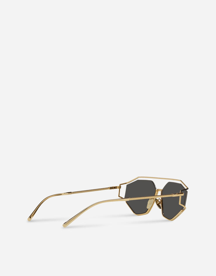Dolce & Gabbana Sartoriale Swagging sunglasses Nero/Giallo VG2265VM487