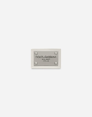 Dolce & Gabbana ピンブローチ ロゴプレート シルバー WPQ1L3W1111