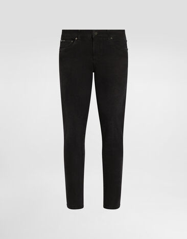 Dolce & Gabbana Gray wash slim-fit stretch jeans Multicolor G5JC8DG8GW6