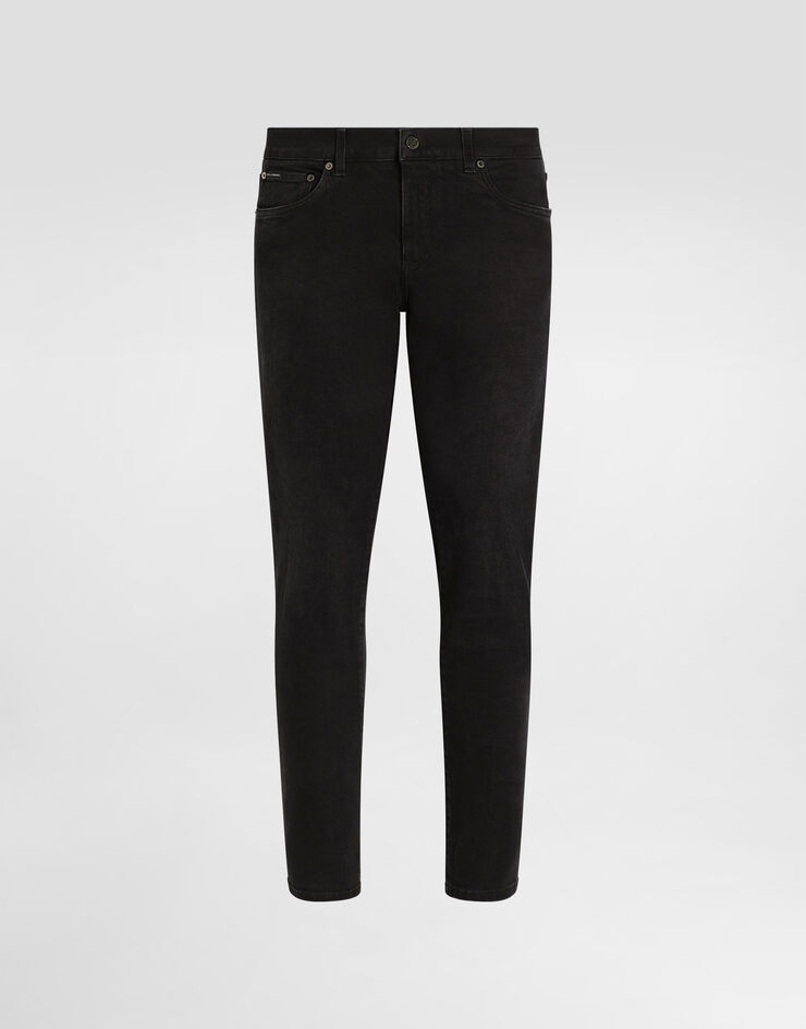 Dolce & Gabbana Gray wash slim-fit stretch jeans Multicolor GY07CDG8HW4