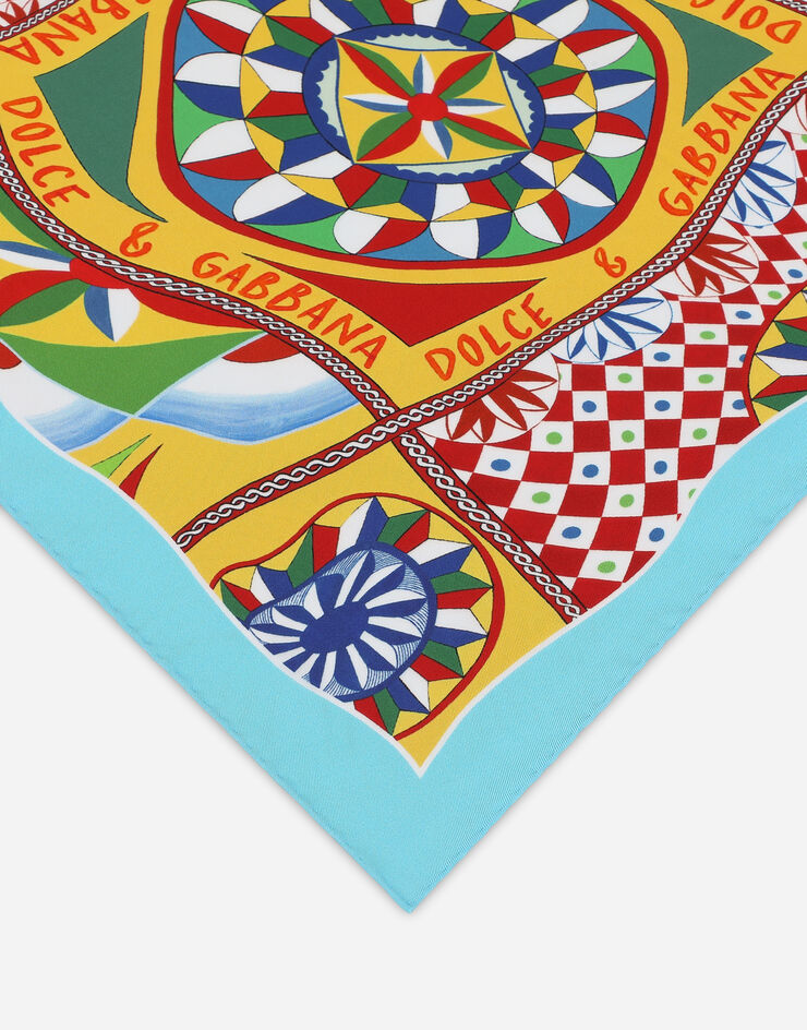 Dolce&Gabbana FOULARD 50X50 Red FN093RGDBTQ
