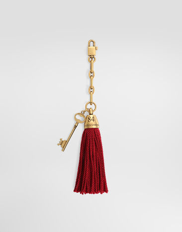 Dolce & Gabbana Tassel keychain Multicolor BI3488A0505