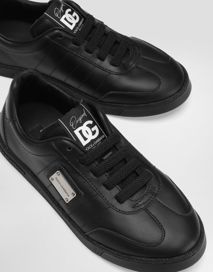 Dolce & Gabbana DG original calfskin sneakers Black DA5300A1048