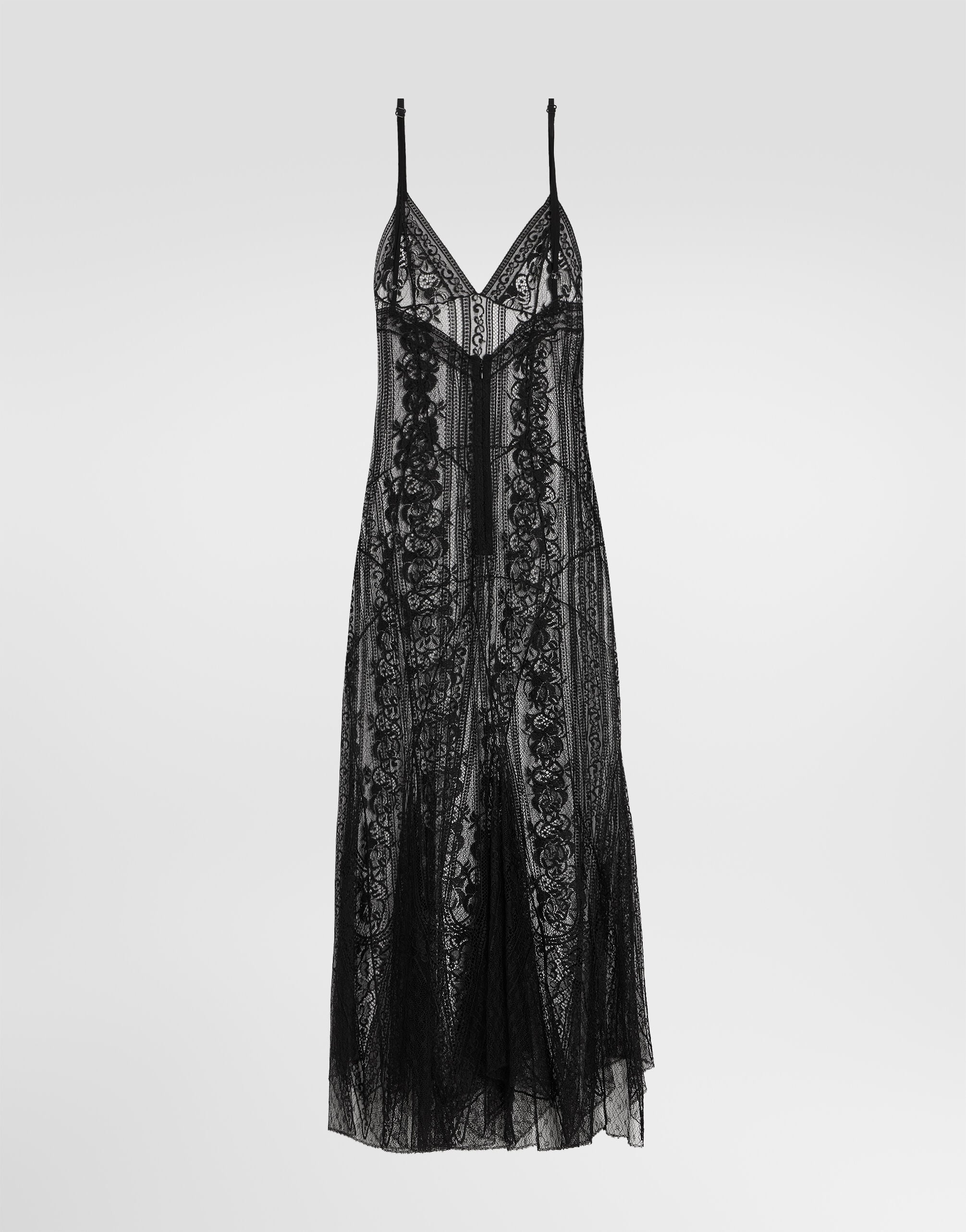 Chantilly lace slip dress - thumbnail 2