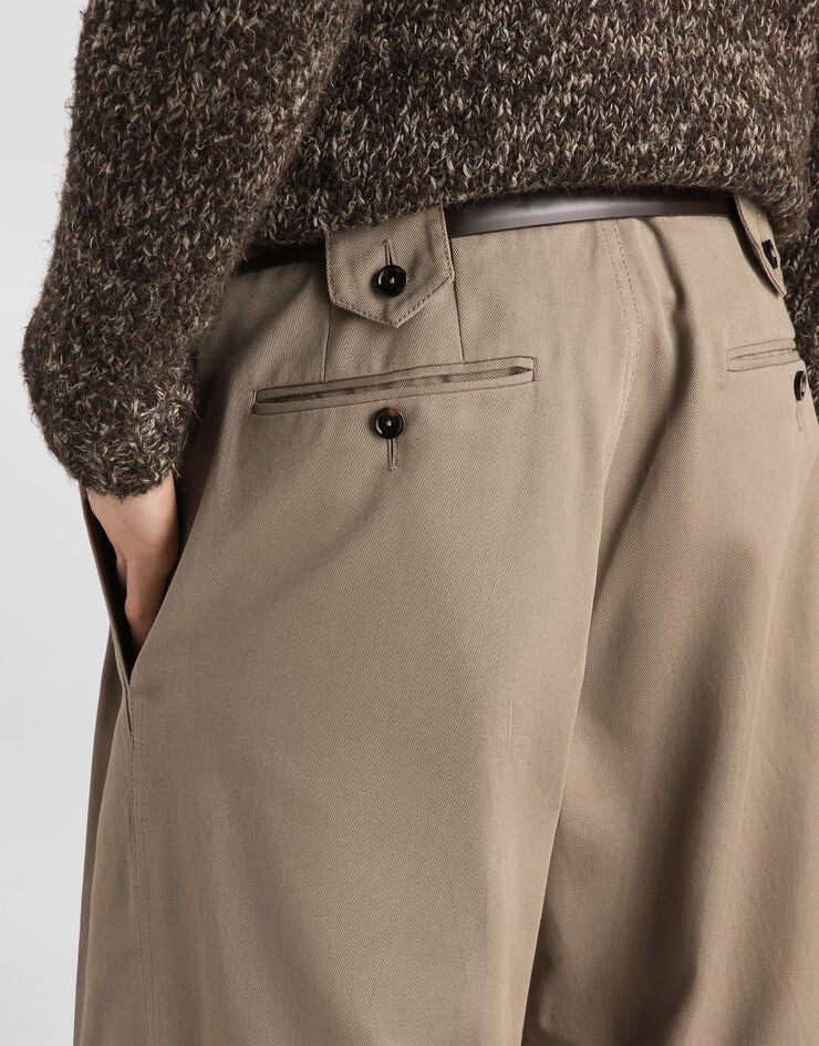 Dolce & Gabbana Cotton twill trousers Dolce & Gabbana Cotton twill trousers GP13XTFU6VR